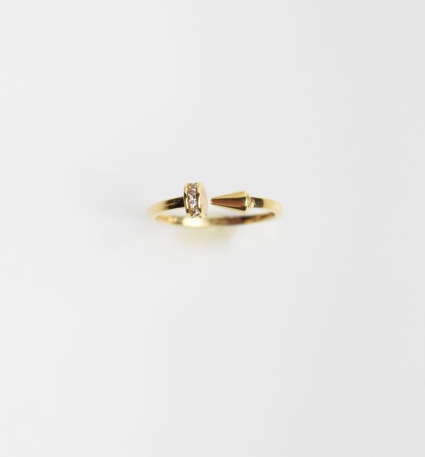 Anillo Clavo Dorado