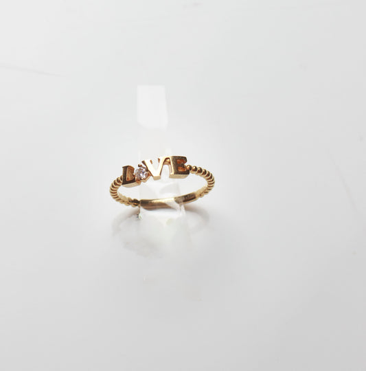Anillo LOVE