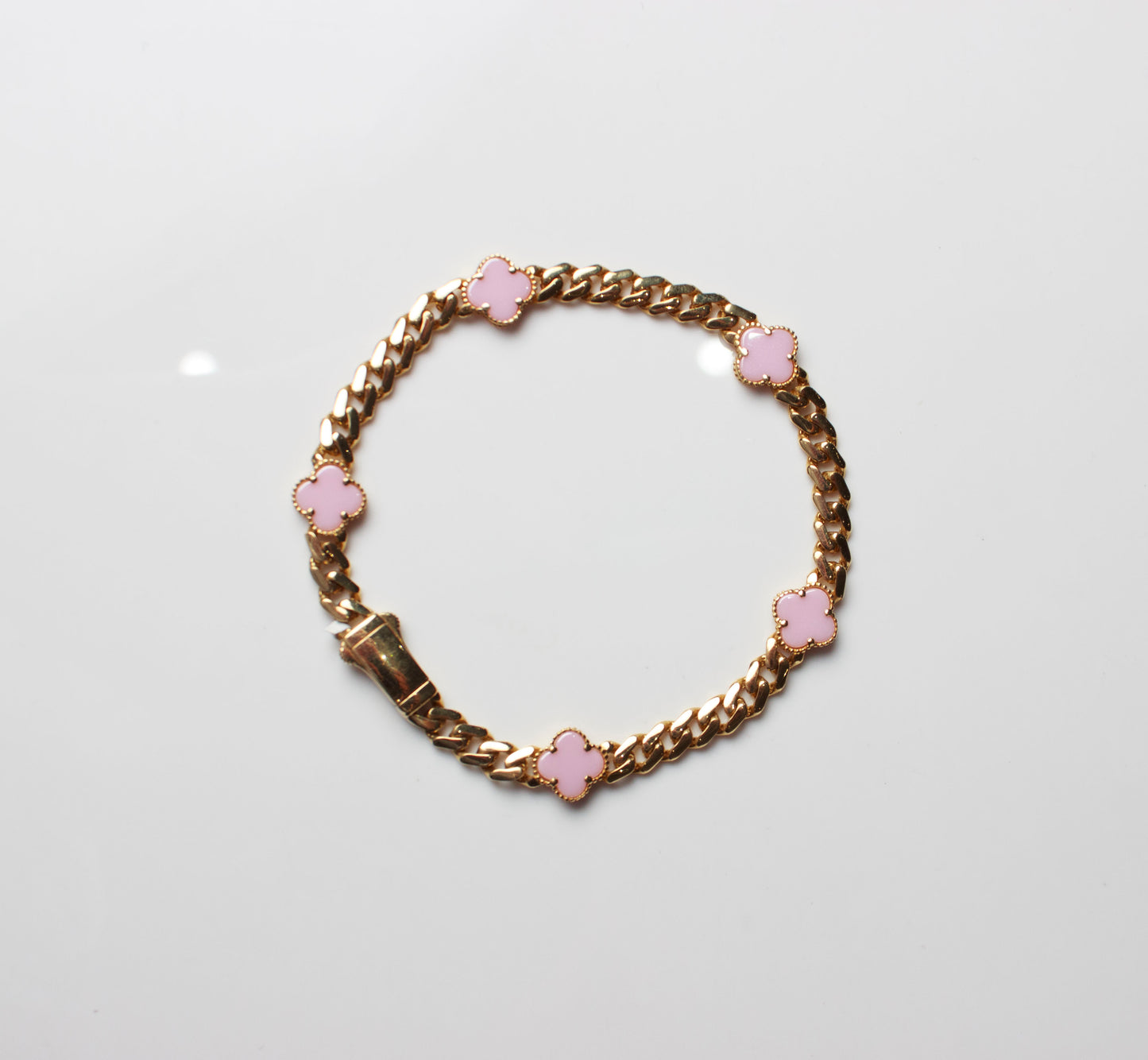 Pulso Estilo VanCleef Rosa