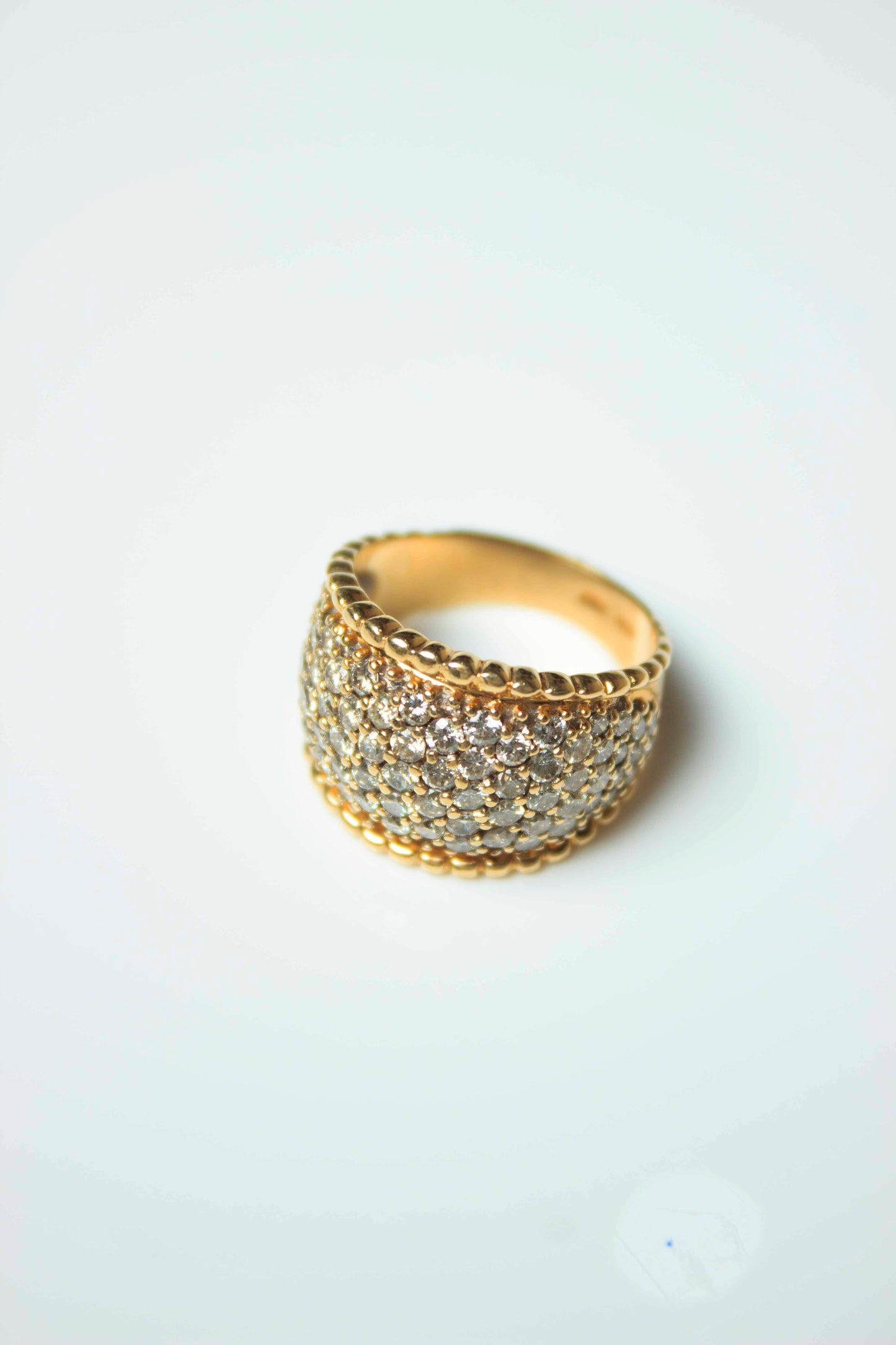 Anillo Crown Pavé